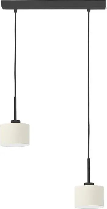 Regulowana okrągła lampa wisząca na czarnym stelażu - M3-W70