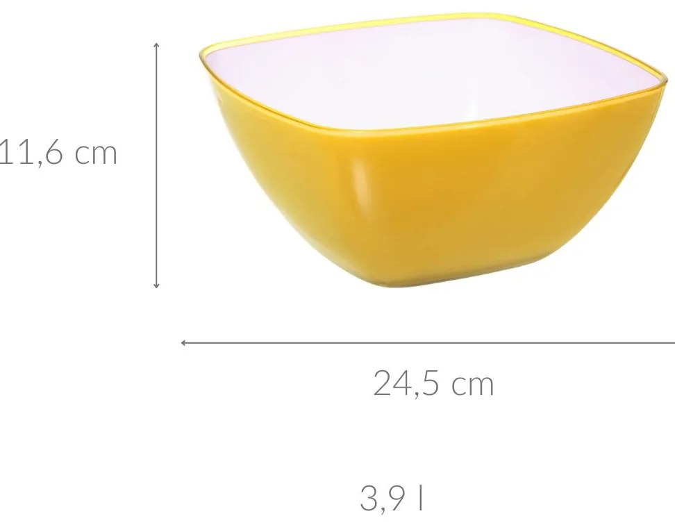 Miska na sałatę NOMAD, 3,9 L