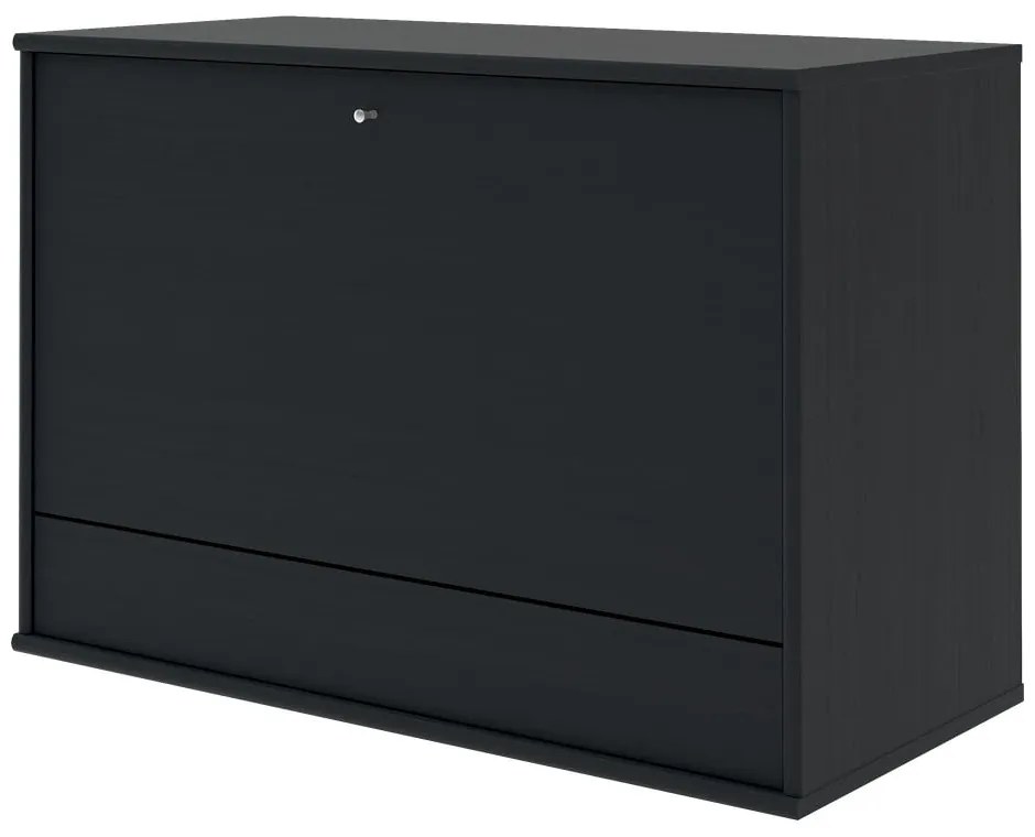 Czarny barek 89x61 cm Mistral 004 – Hammel Furniture