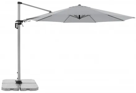 ACTIVE 370 cm - wahadłowy parasol ogrodowy z drążkiem bocznym : Substancja Desen - 827