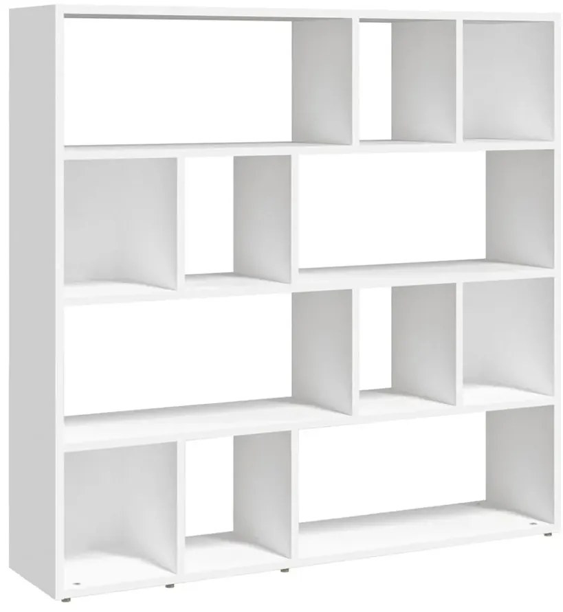 Biały otwarty regał na książki A7-T25