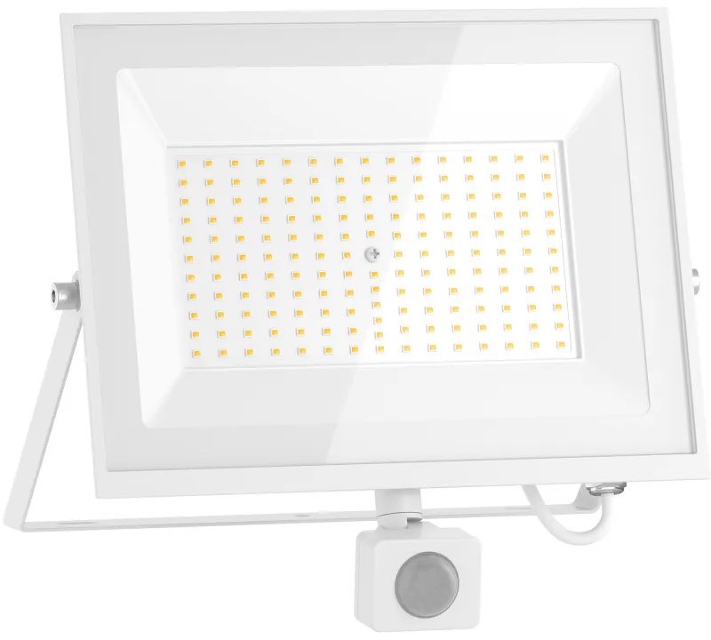 Mexen Luxpro+ naświetlacz LED z czujnikiem ruchu, 100W, Zimna - 6500K, 11000 lm, biały - L236-100-65-20