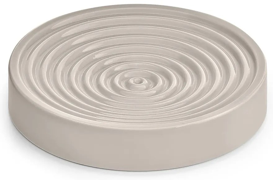 Porcelanowa miska spowalniająca jedzenie dla kotów ø 16 cm Piatto Nougat S – MiaCara