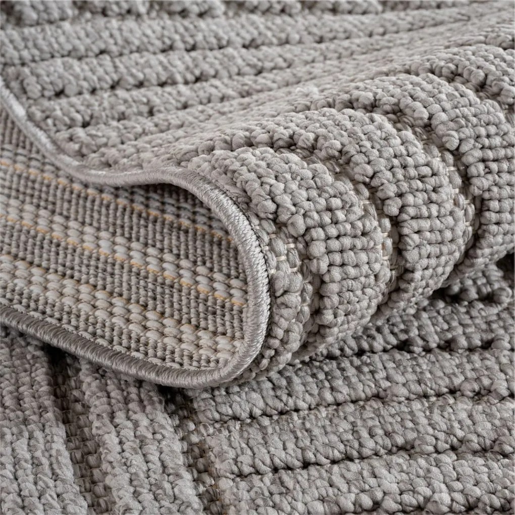 Dywan nowoczesny Helix Geometria szary  160 cm x 230 cm