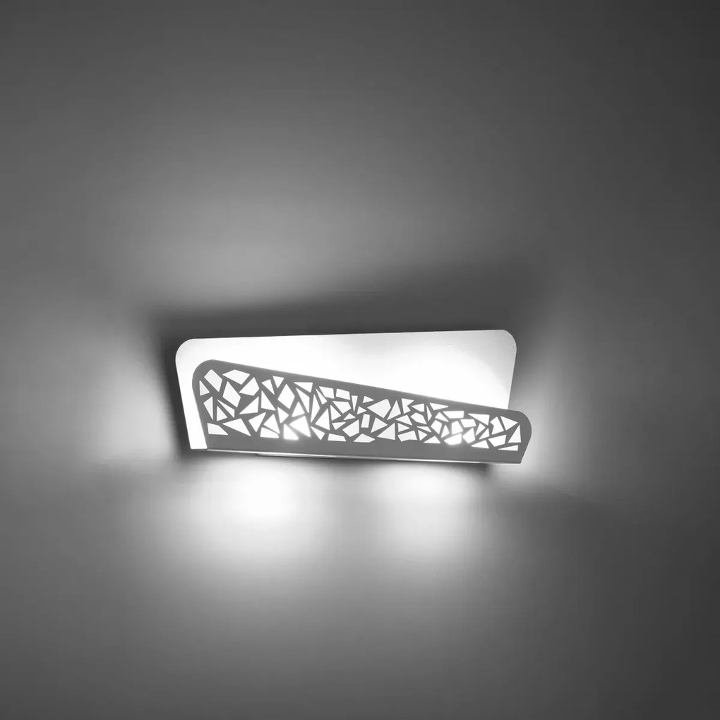 Kinkiet ALIZA biały SOLLUX  LIGHTING