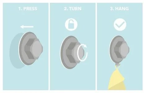 Compactor Drążek do zawieszenia Bestlock + 5 haczyków, 55 cm