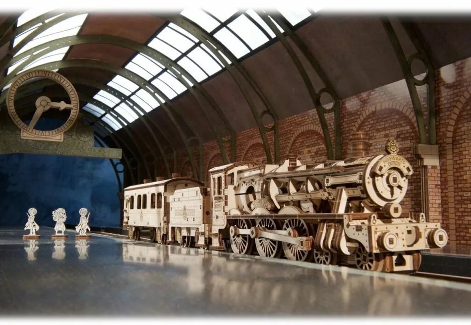 Ugears 3D Drewniane puzzle mechaniczne Harry Potter Hogwarts Express