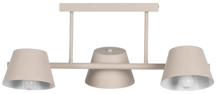 Kremowa lampa sufitowa 38x62,5 cm Simplico – Ixia