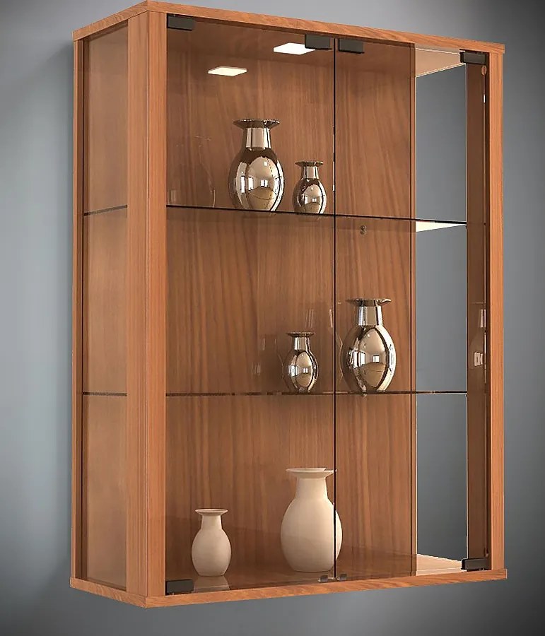 Szafka ścienna wisząca szklana Udina