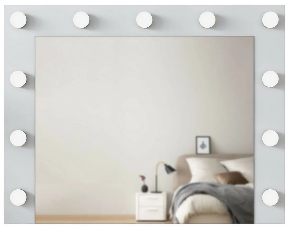 Dekoracyjne lustro Ella White