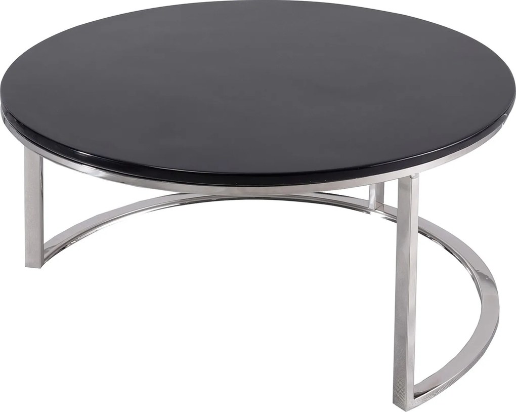 Stolik kawowy Eclipse black 80x42cm