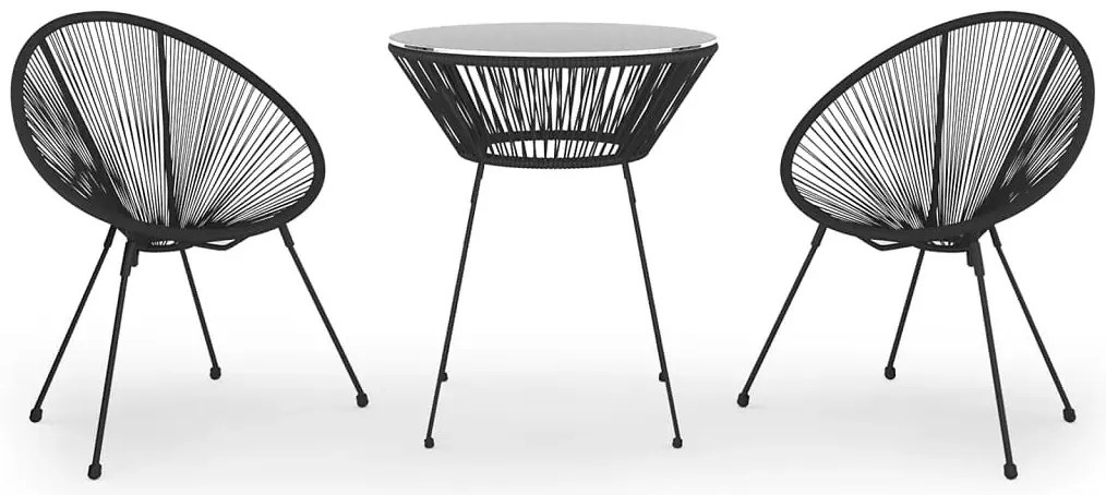 Dwa krzesła i okrągły stolik G8-C18