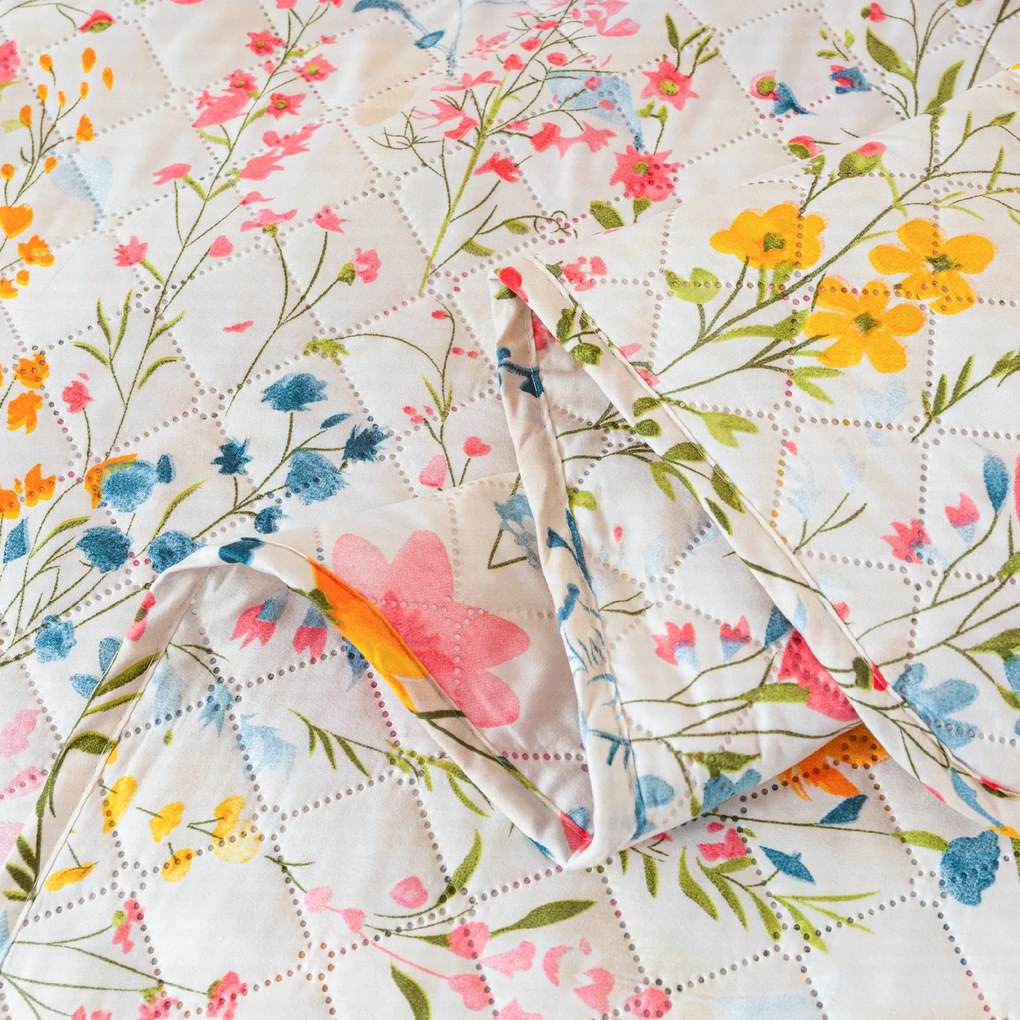 Narzuta na łóżko MILLEFLEUR, kolorowa Rozmiar: 220 x 240 cm