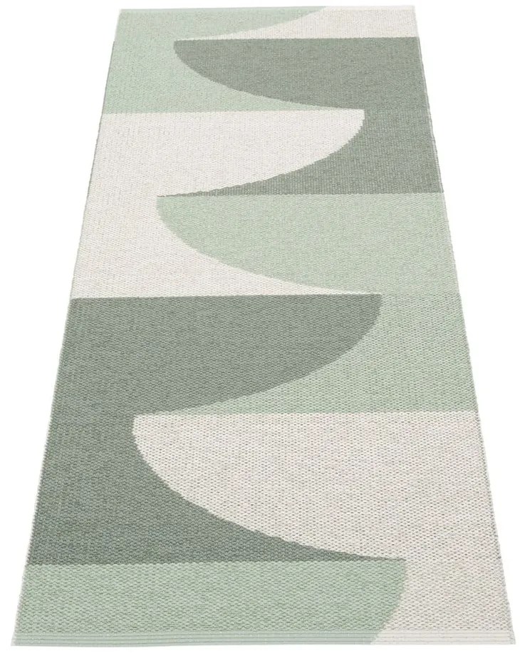 Zielony chodnik odpowiedni na zewnątrz 70x180 cm Hill Army Misty Mint – Pappelina