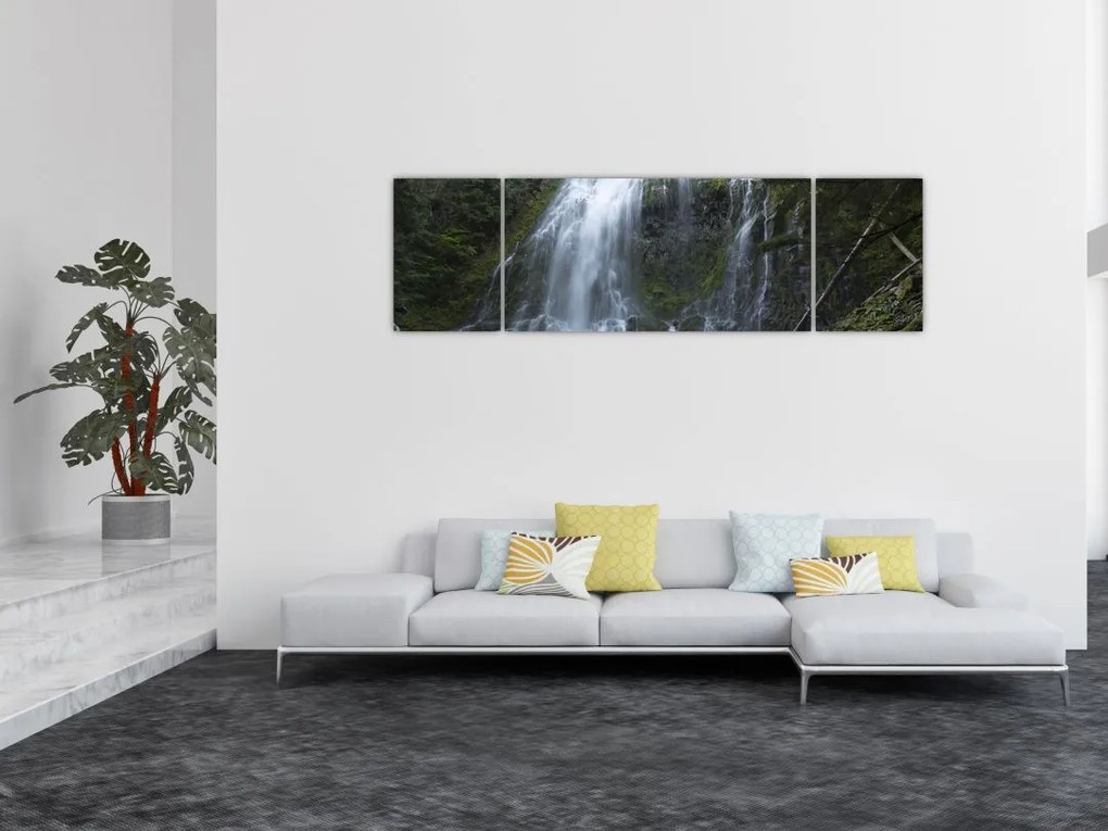 Obraz wodospadu (170x50 cm)