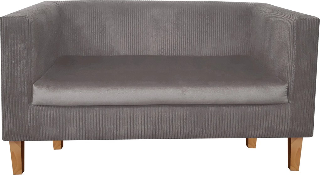 Sofa Monaco : Kolor nogi - Drewno, Kolor tkaniny - Kronos22/Poso22, Typ tkaniny - Kronos/Poso, Wysokość nogi - 20 cm
