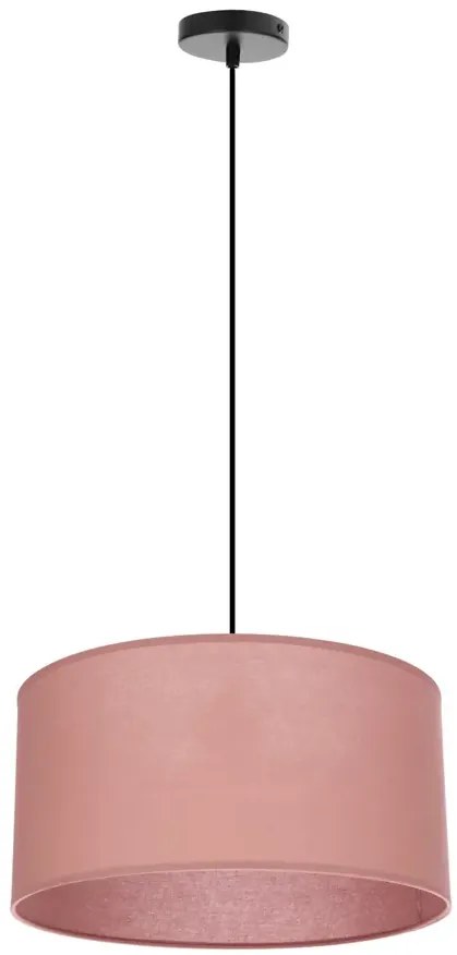 Wrzosowa lampa wisząca z abażurem - S6-F56