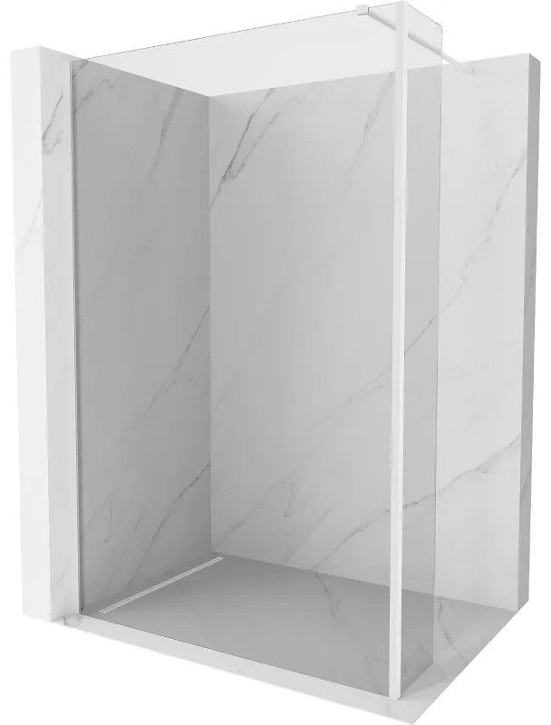 Mexen Kioto ścianka prysznicowa Walk-in 95 x 30 cm, transparent, biała - 800-095-212-20-00-030