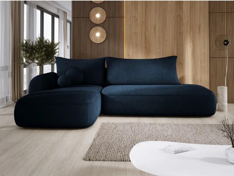 Narożnik BLOOM z funkcją spania układ L Lewy Tkanina NOWORNEVER 83