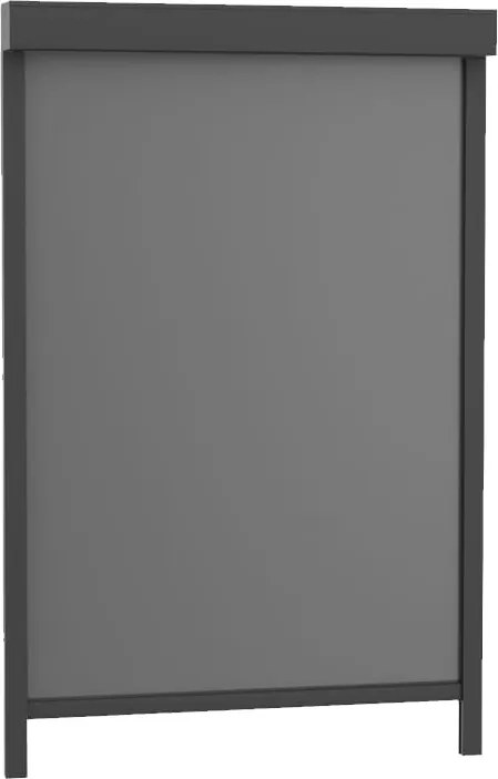 MARKIZA ELEKTRYCZNA 2 M (175X258 CM) ŚCIANKA BOCZNA DO PERGOLI ELITE ANTRACYT