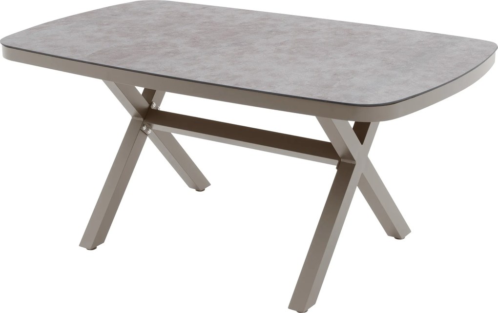 Doppler LIFE mocca - ogrodowy zestaw aluminiowy