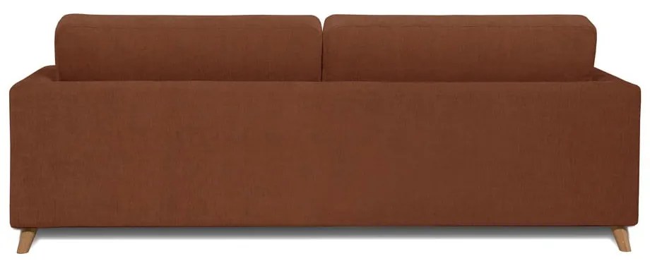 Ciemnopomarańczowa sofa 234 cm Faria – Scandic