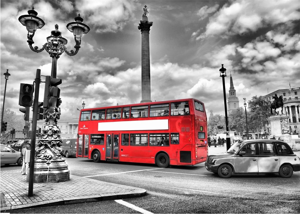 Obraz na szkle - Trafalgar Square (70x50 cm)