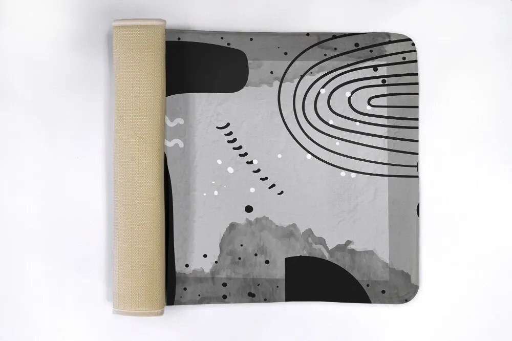 Dywanik łazienkowy Dywanik łazienkowy Geometryczne wzory