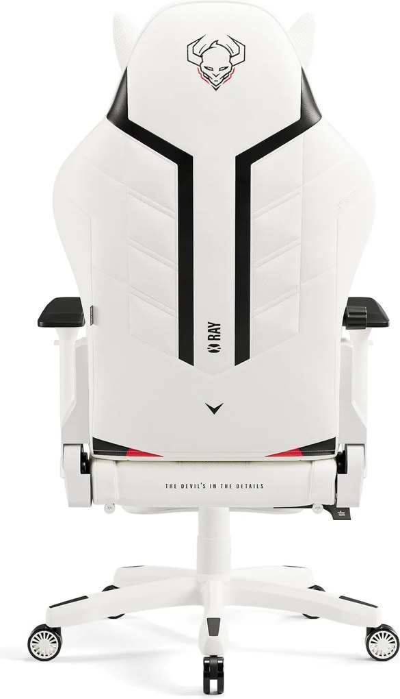 Krzesło Diablo białe dla graczy X-Ray normal size