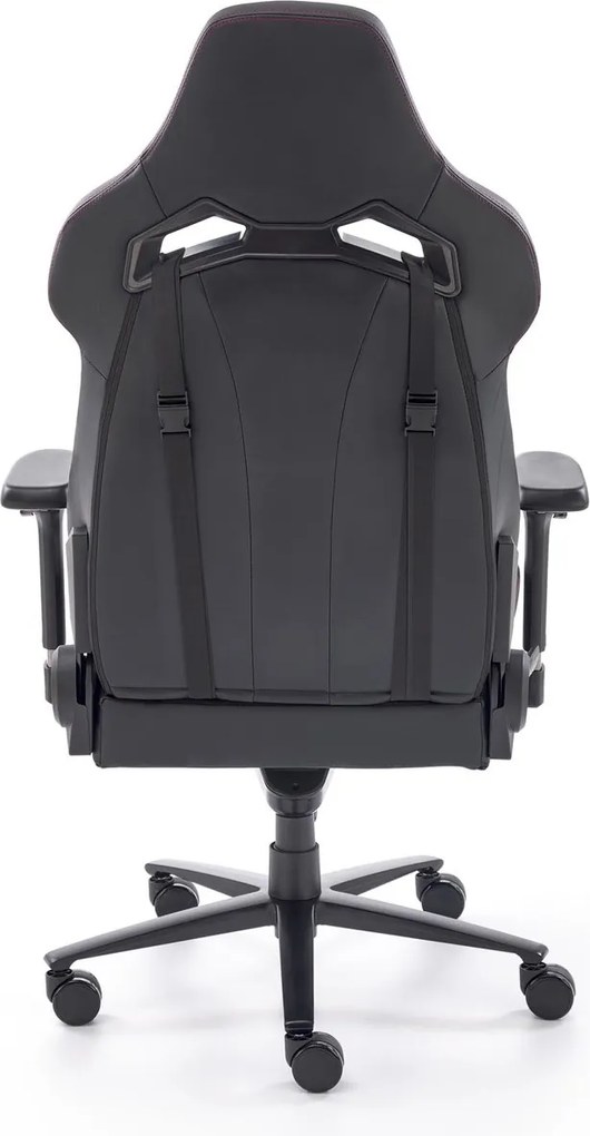 Czarny fotel do gamingu Baldur Halmar