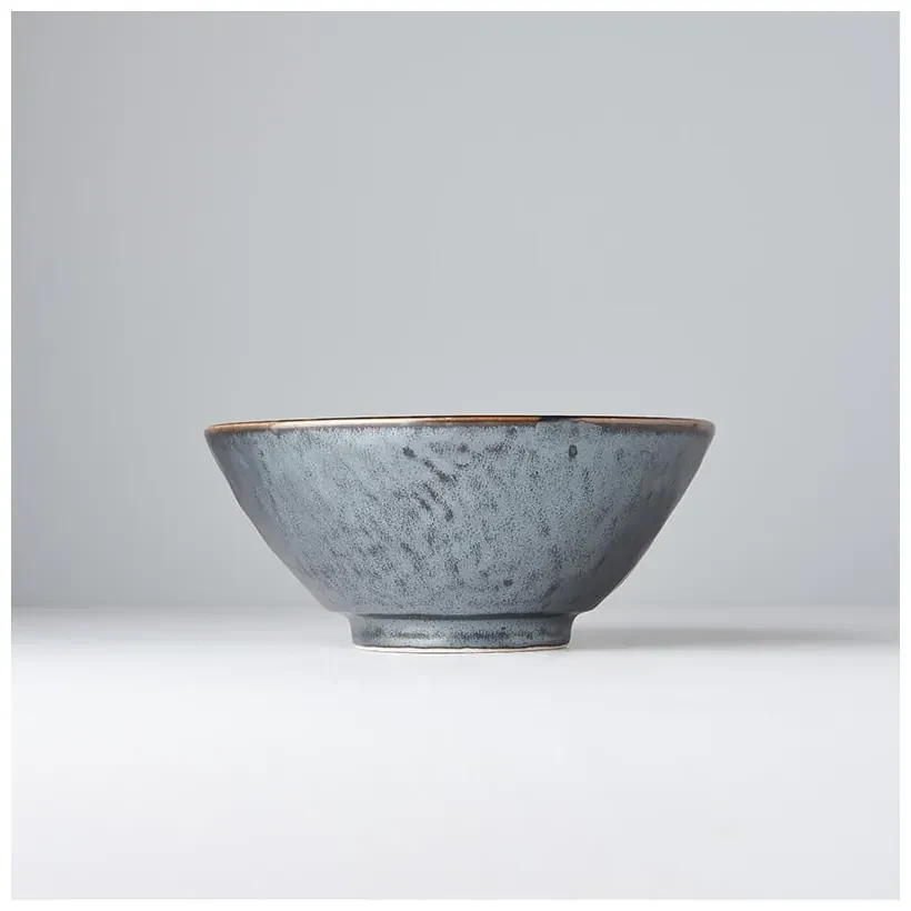 Czarna ceramiczna miska MIJ Black Pearl, ø 20 cm