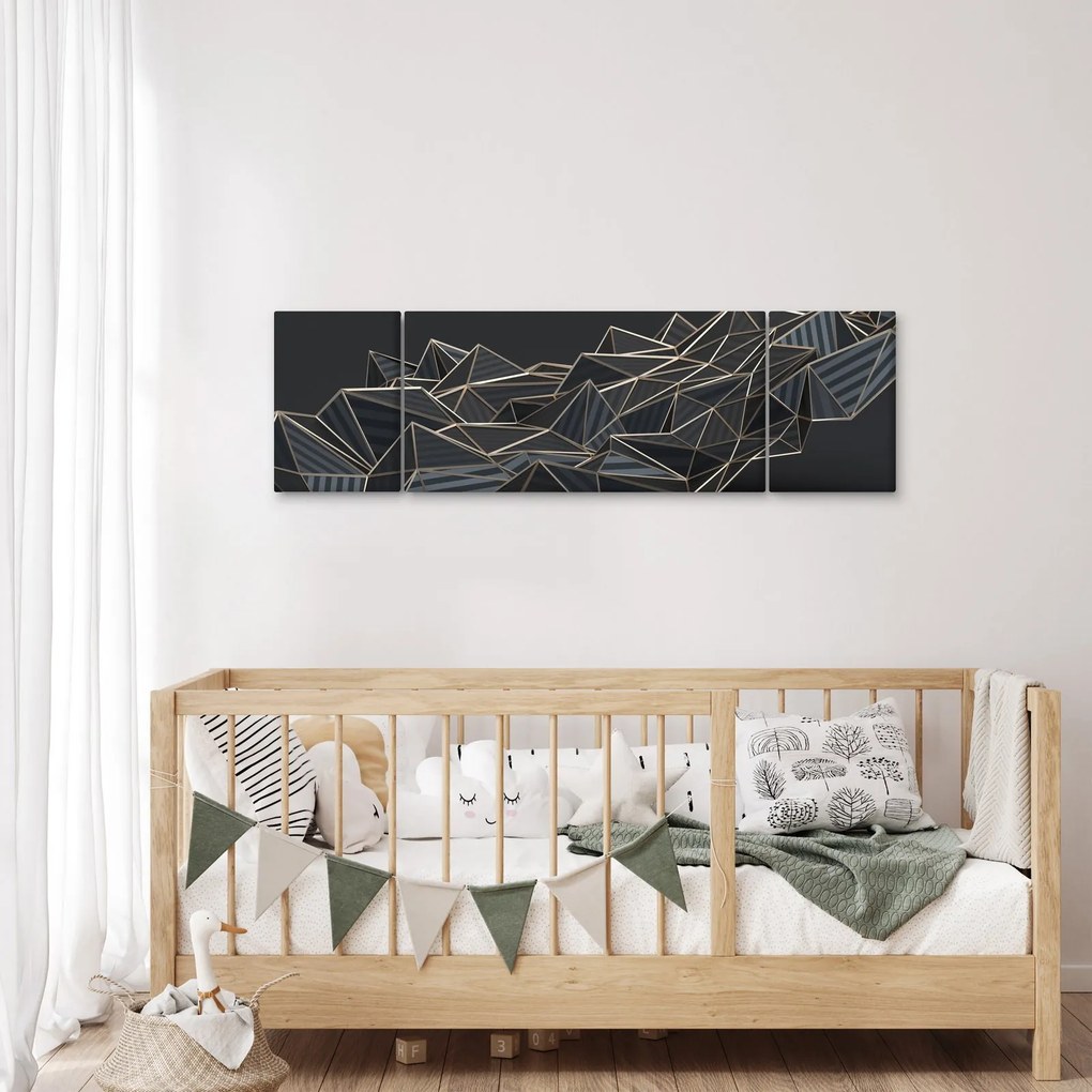 Obraz abstrakcji (170x50 cm)