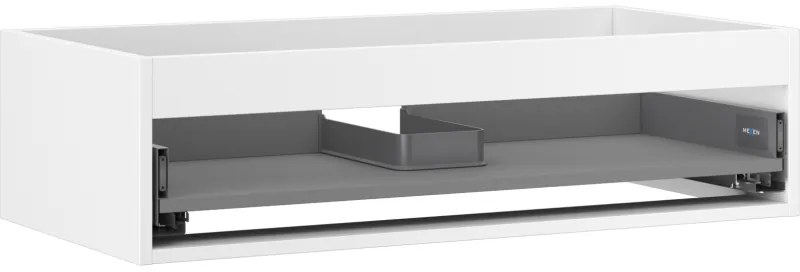 Mexen Box-A korpus szafki podumywalkowej 90 cm, 1 szuflada, biały mat - 91AX0-0900-235-1-01