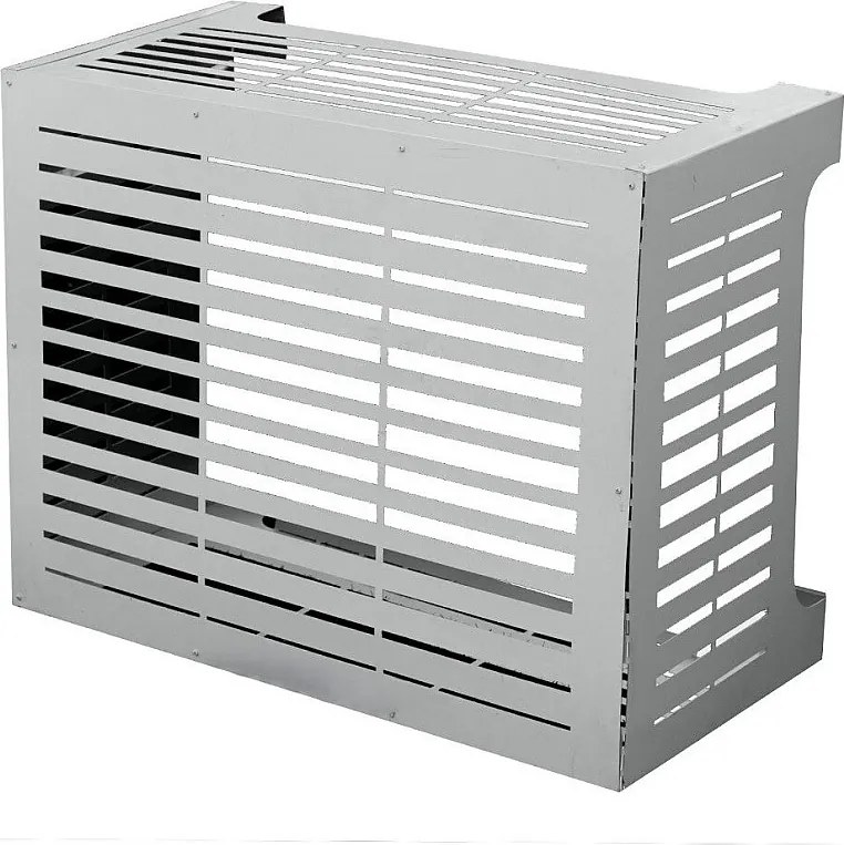 Pokrywa klimatyzatora LINEAR M Biały aluminium D86 x G44 x W68 cm