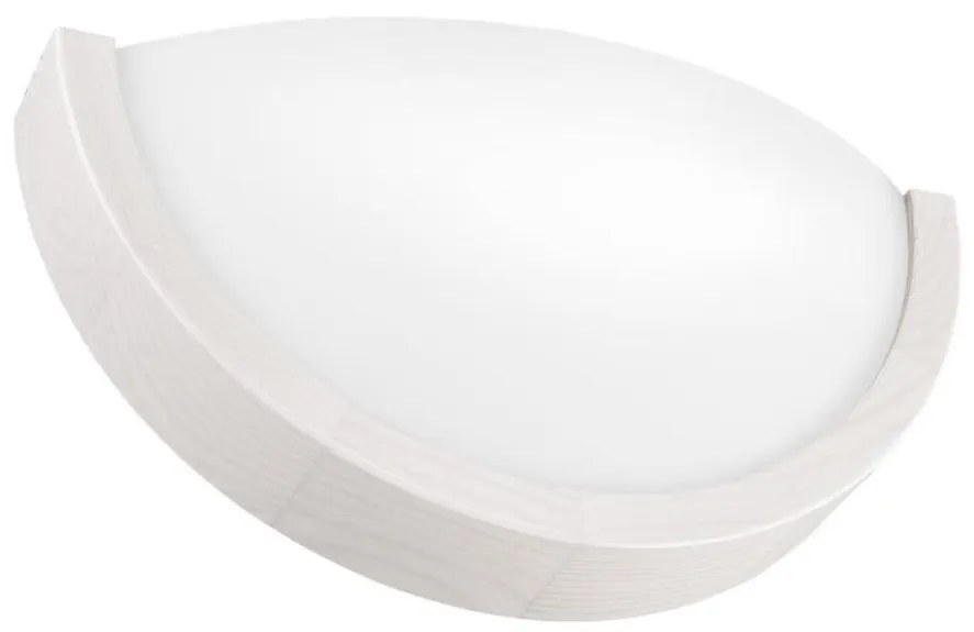 Kinkiet NATURAL SLIM 1xE27/60W/230V sosna/biały