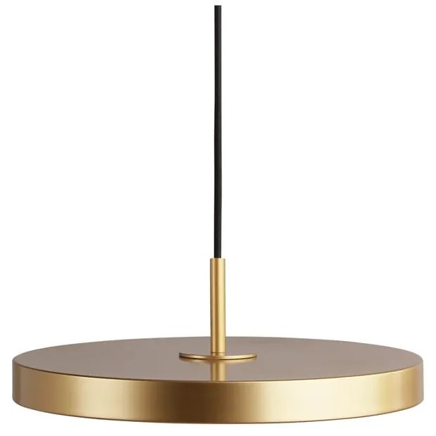 Lampa wisząca LED w kolorze złota z metalowym kloszem ø 31 cm Asteria Mini – UMAGE