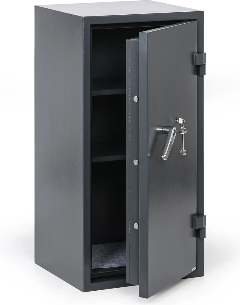 Ognioodporny sejf meblowy z zamkiem kluczowym, klasa S2, 980 x 480 x 435 mm