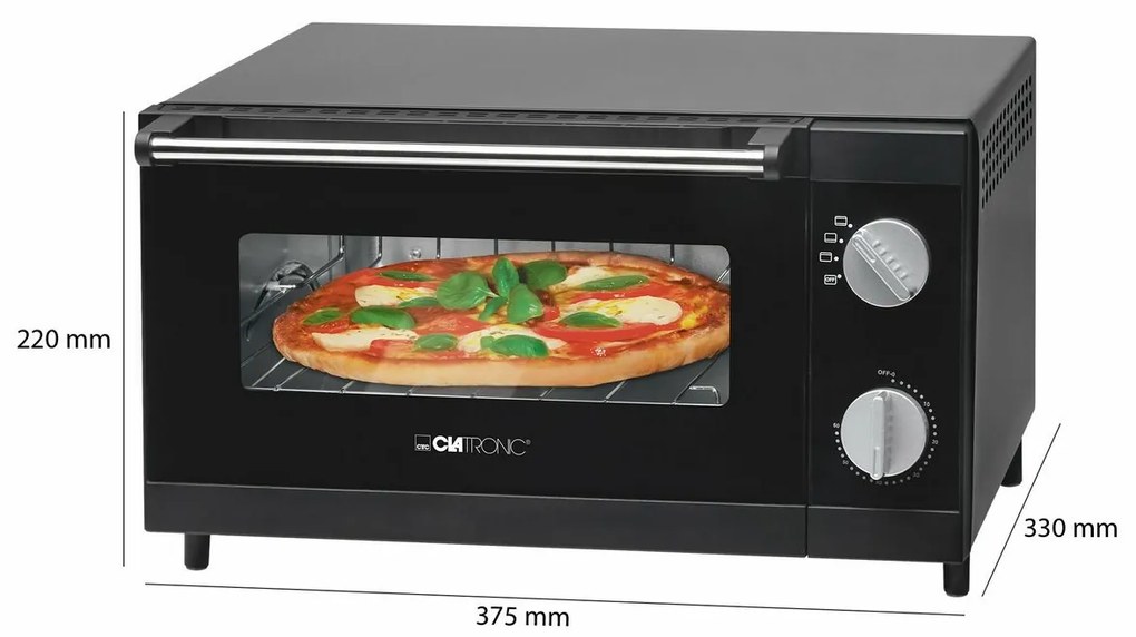 Clatronic MPO 3520 minipiekarnik do pizzy