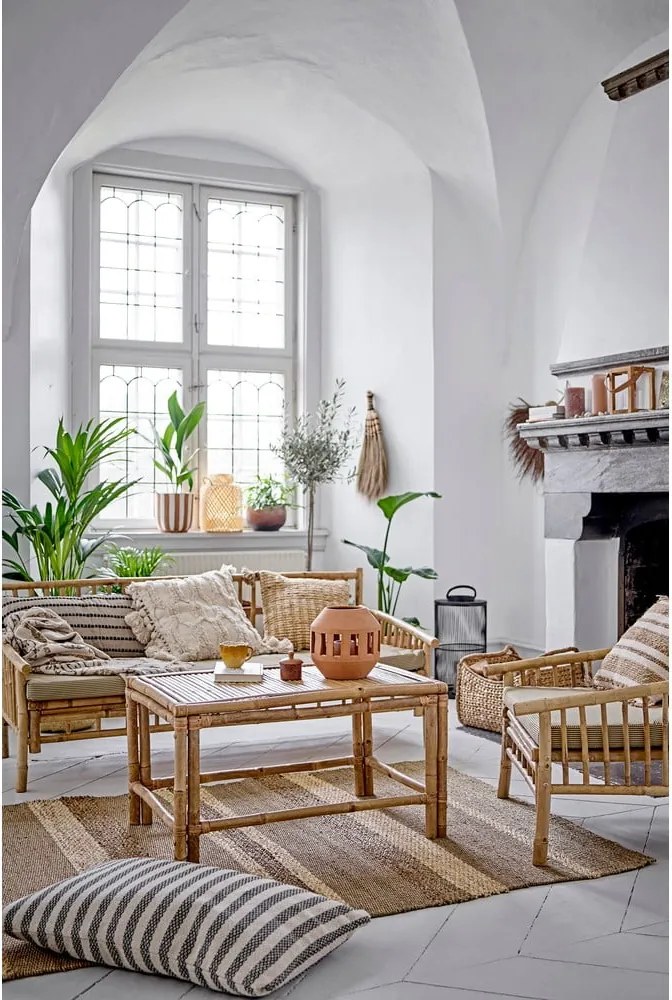 Bambusowy fotel ogrodowy Sole – Bloomingville