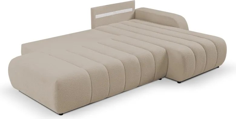 Narożnik wolnostojący BALOO Prawy w tkaninie LAMBI 07