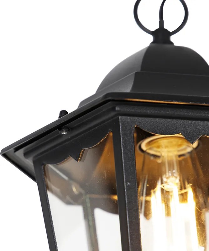Klasyczna lampa wisząca zewnętrzna czarna IP44 - Havana Up