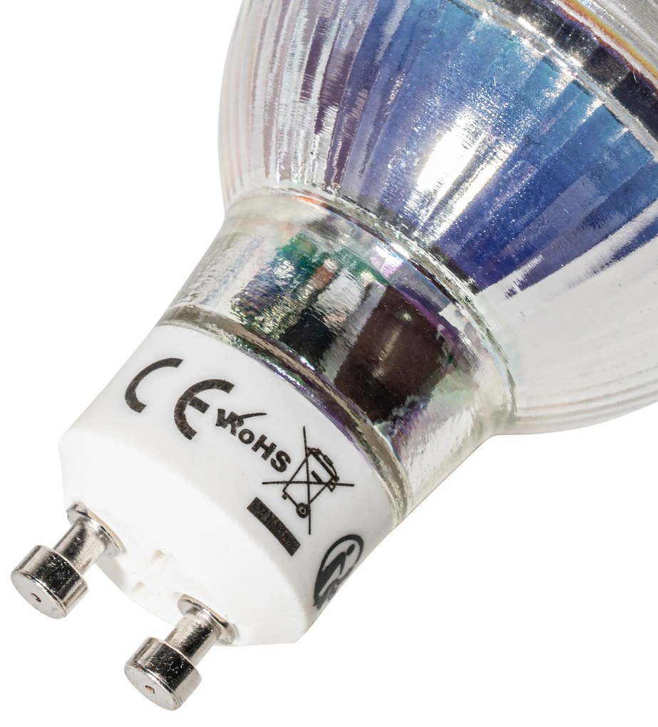 Zestaw 5 żarówek LED GU10 z 3-stopniową regulacją jasności 7W 600 lm 2700K