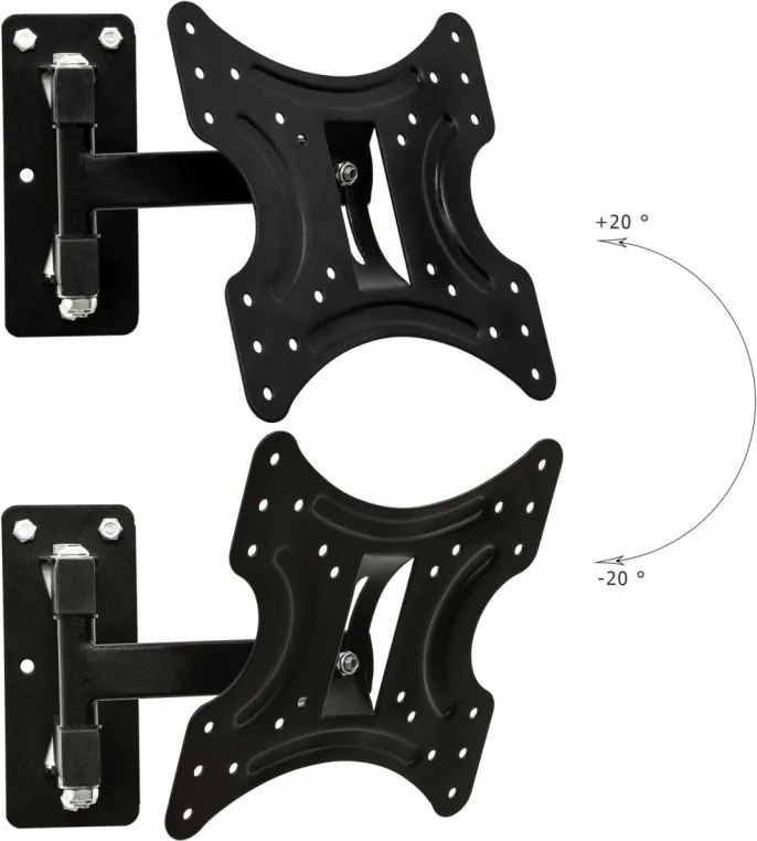 Uchwyt ścienny mały ze standardem VESA 37''