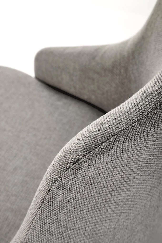 Krzesło do Jadalni Tapicerowane, Szary/Biały TOLEDO Inari 91