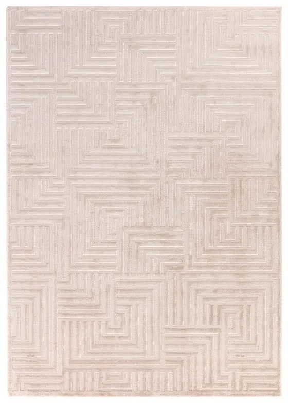 Dywan 3D nowoczesny Sahara Ornament beżowy 120 cm x 170 cm