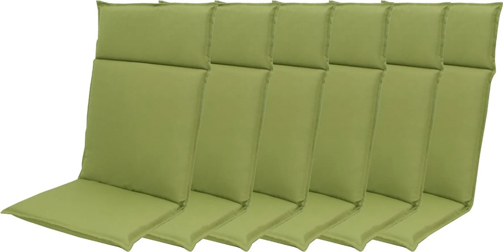 Doppler HIT UNI 7836 - zestaw 6 szt. poduszek na krzesło z wysokim oparciem