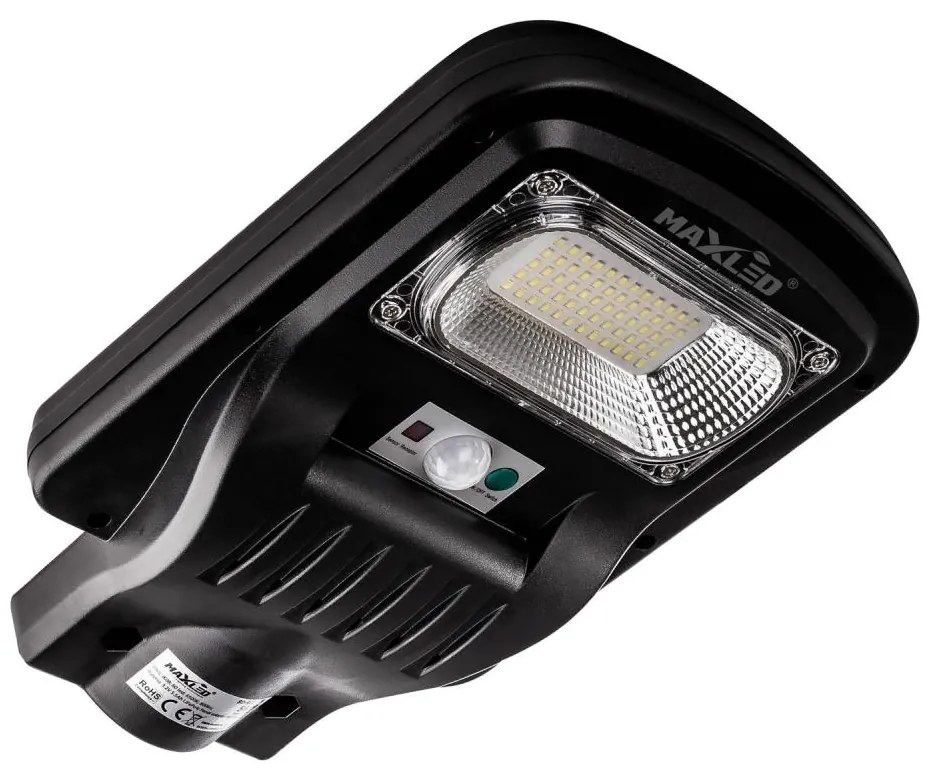 LED Solarna lampa uliczna z czujnikiem LED/60W/6V 6500K IP65 + pilot zdalnego sterowania