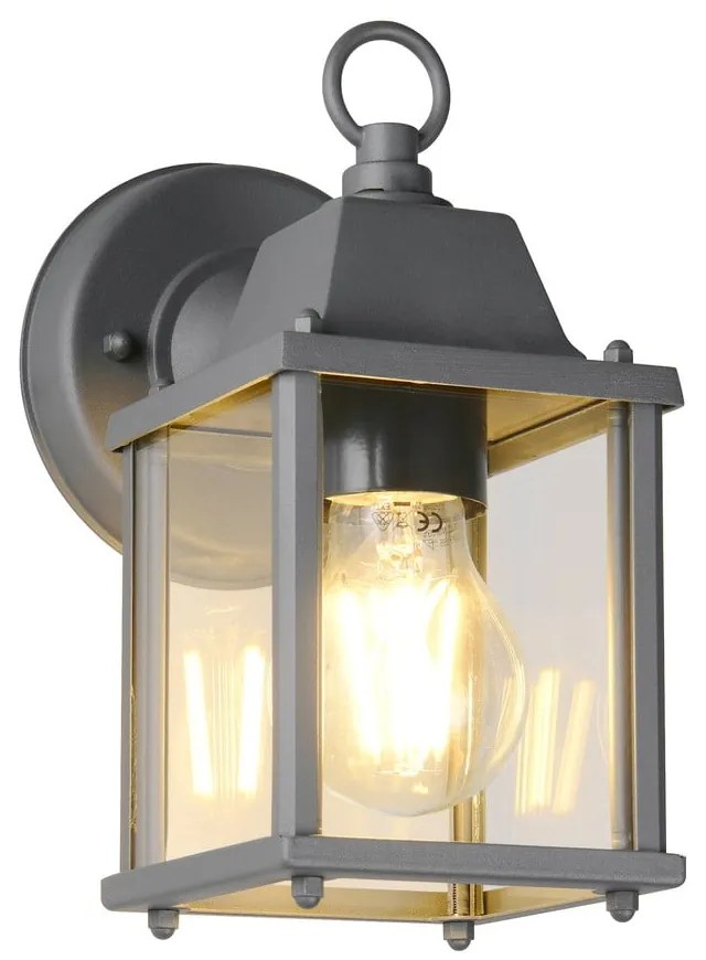 Zewnętrzna lampa ścienna (wysokość 22,5 cm) Mirande – Trio