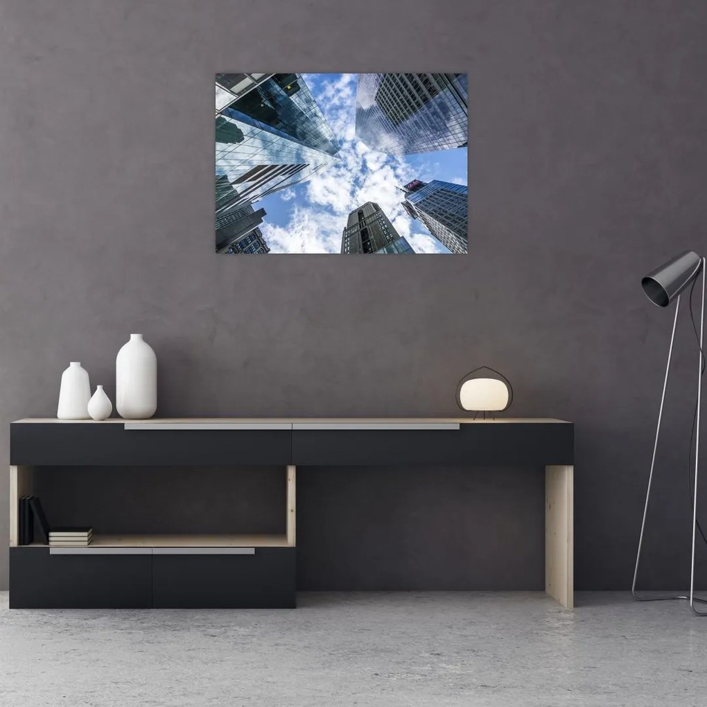Obraz drapaczy chmur (70x50 cm)