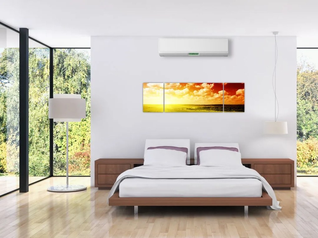 Obraz letniej łąki (170x50 cm)
